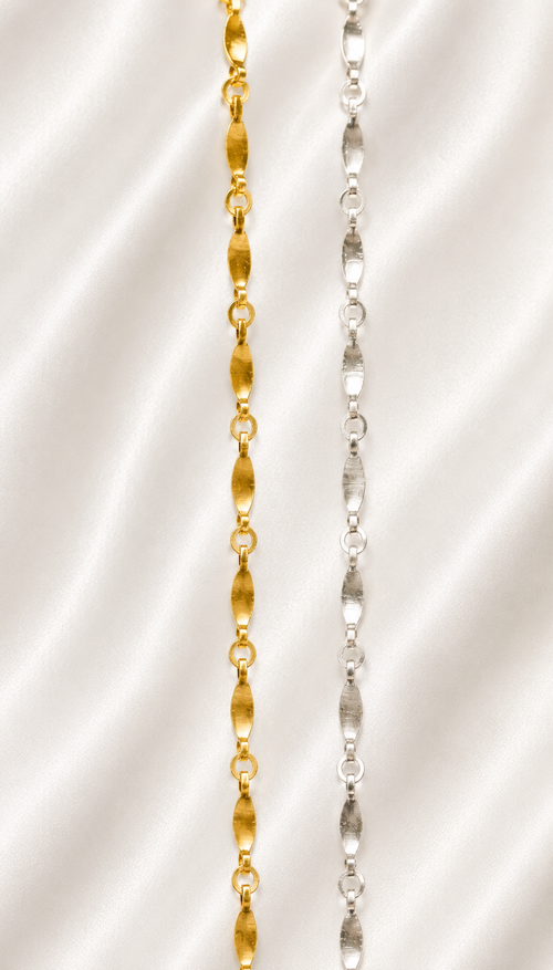 Dapped bar short chain