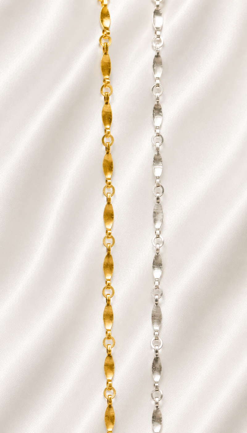 Dapped bar short chain