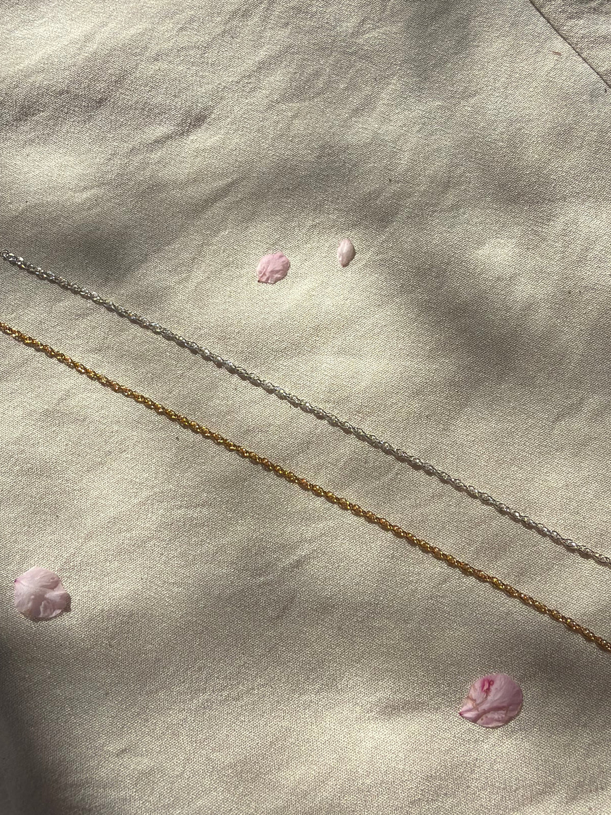 Large Rope chain permanent jewellery by Aura-Link Jewellery