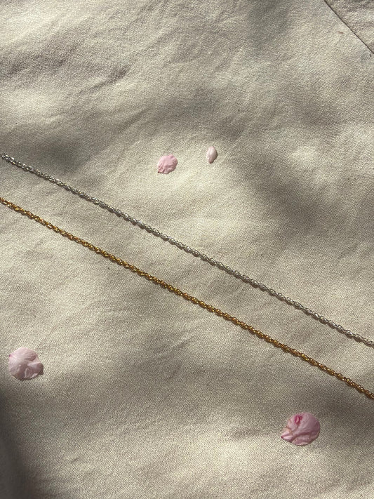 Large Rope chain permanent jewellery by Aura-Link Jewellery