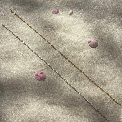 Dainty Rope Chain permanent jewellery by Aura-Link Jewellery Perth