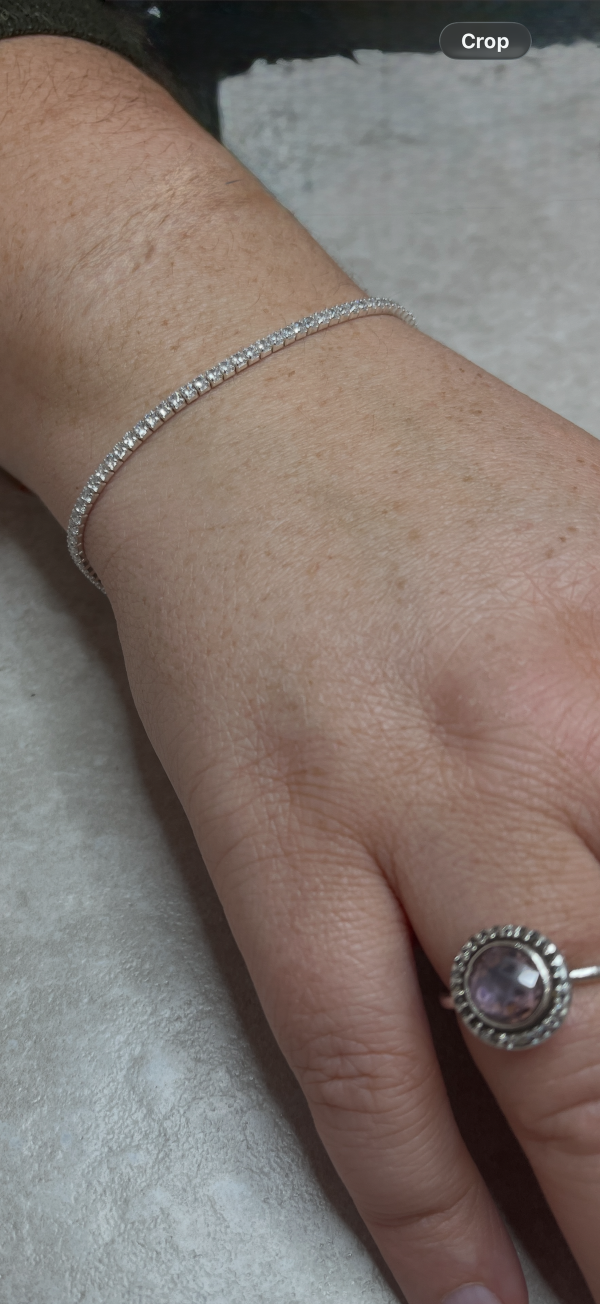 Signature Tennis Chain permanent jewellery by Aura-link Jewellery Perth