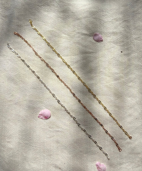 Lip chain permanent jewellery by Aura-Link Jewellery Perth