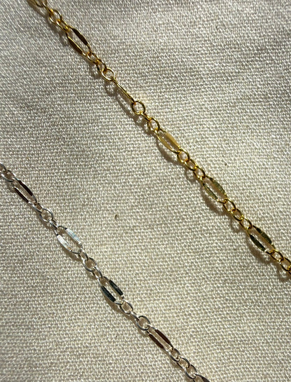 Lip Chain permanent jewellery by Aura-Link Jewellery Perth