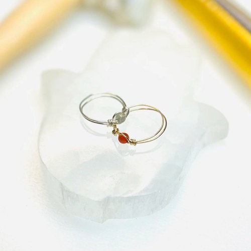 Crystal Wire Ring